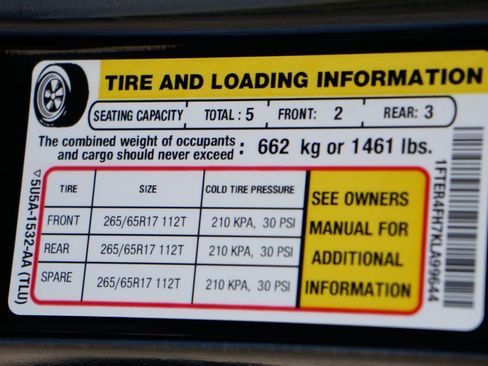 Used 2019 Ford Ranger XLT w/ Equipment Group 302A Luxury image 54