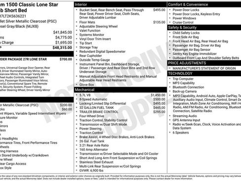 Used 2019 RAM 1500 Lone Star AWD/4WD image 6