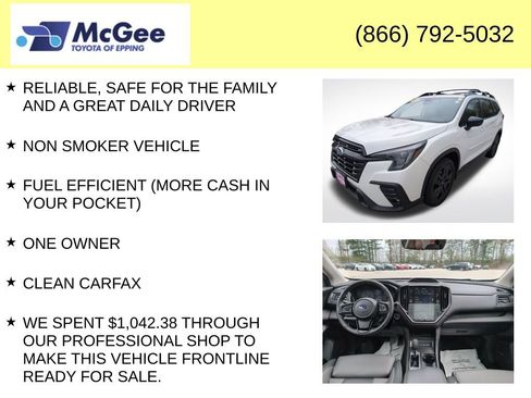 Used 2024 Subaru Ascent Onyx Edition Limited AWD/4WD image 4