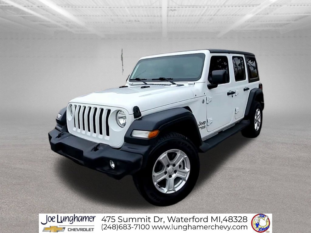 Used 2018 Jeep Wrangler Unlimited Sport S AWD/4WD image 3