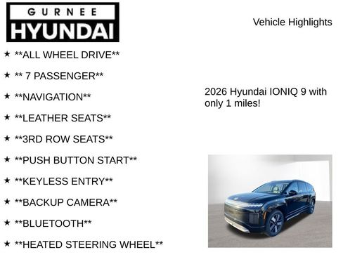 New 2026 Hyundai Ioniq 9 SEL image 7