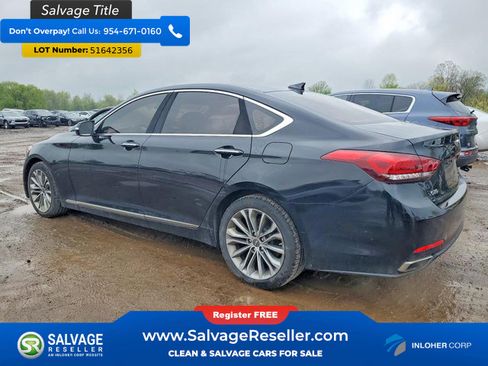 Used 2017 Genesis G80 3.8 AWD/4WD image 3