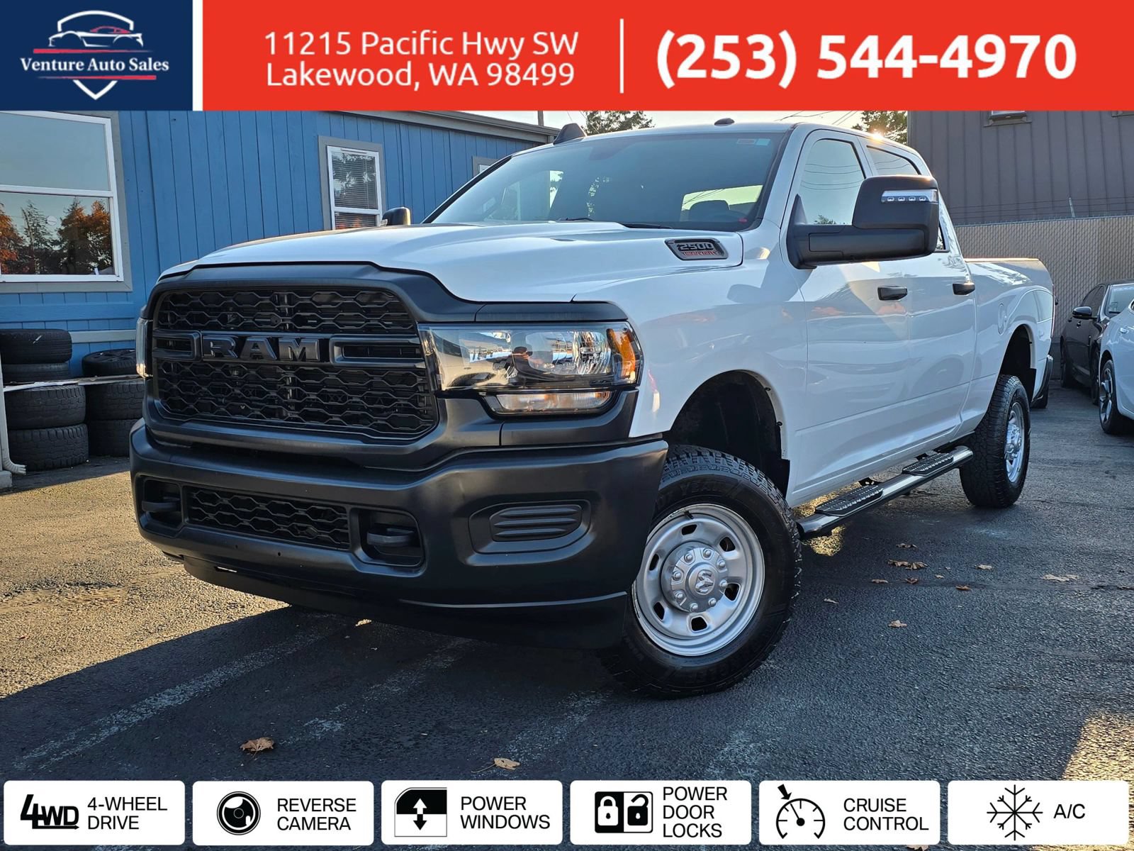 Used 2024 RAM 2500 Tradesman w/ Protection Group AWD/4WD image 1