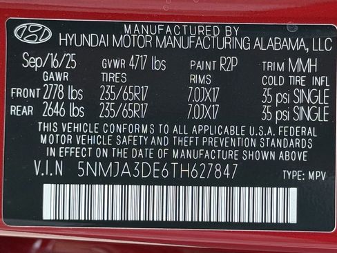 New 2026 Hyundai Tucson SE image 27