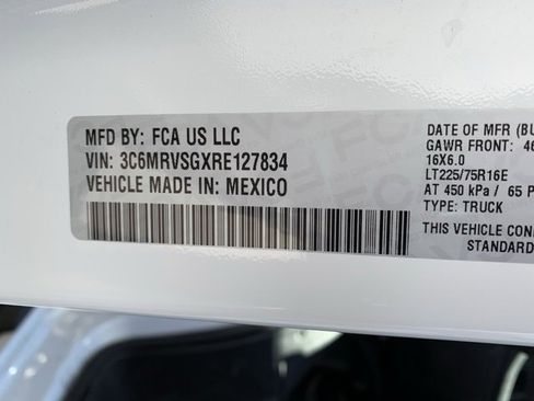 New 2024 RAM ProMaster 3500 w/ Premium Convenience Group image 34