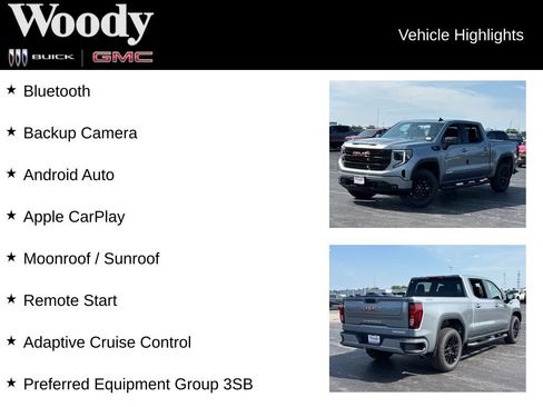 New 2026 GMC Sierra 1500 Elevation w/ Elevation Select Package AWD/4WD image 3