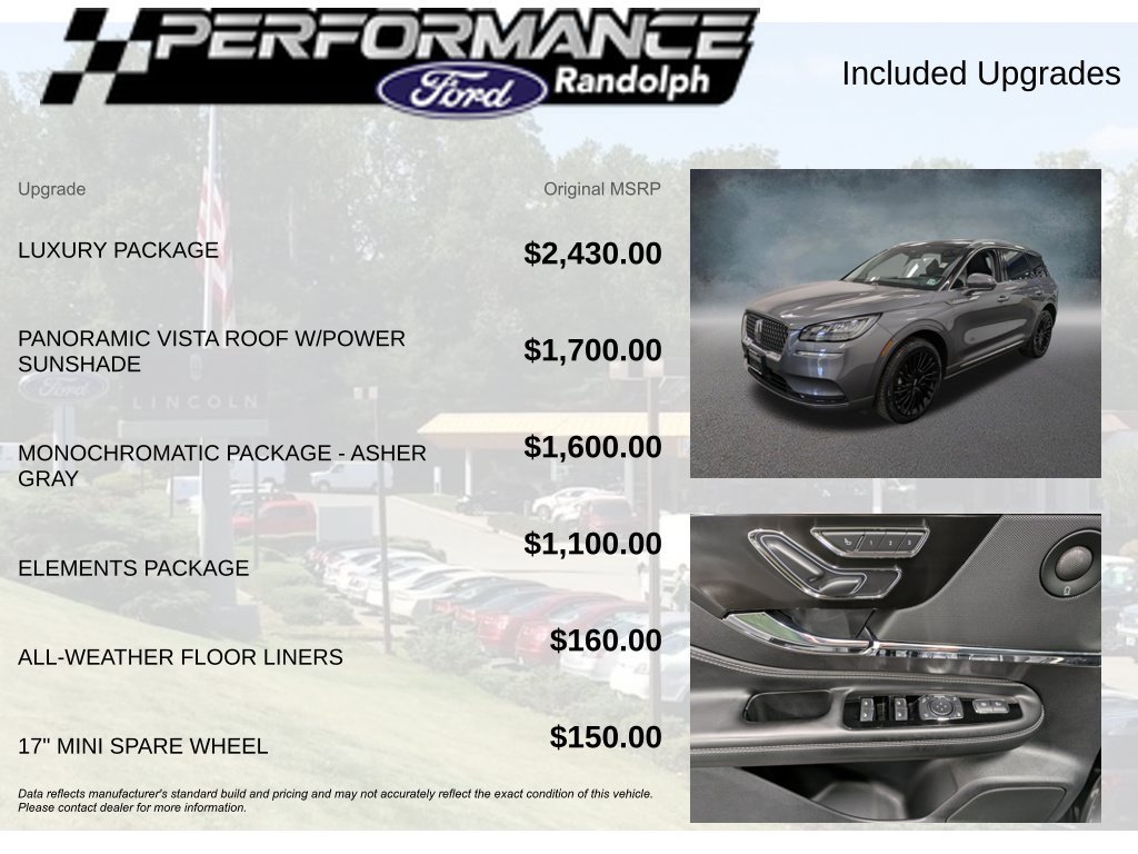 Certified 2022 Lincoln Corsair Reserve w/ Luxury Package AWD/4WD image 7