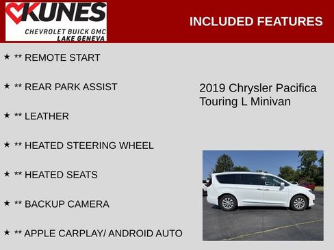 Used 2019 Chrysler Pacifica Touring-L FWD image 2