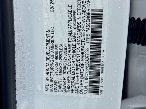 Used 2025 Honda Accord EX-L image 44