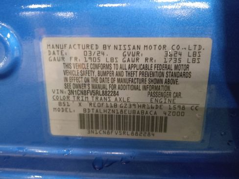 Used 2024 Nissan Versa SR FWD image 33