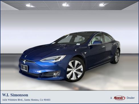 Used 2020 Tesla Model S Long Range AWD/4WD image 1