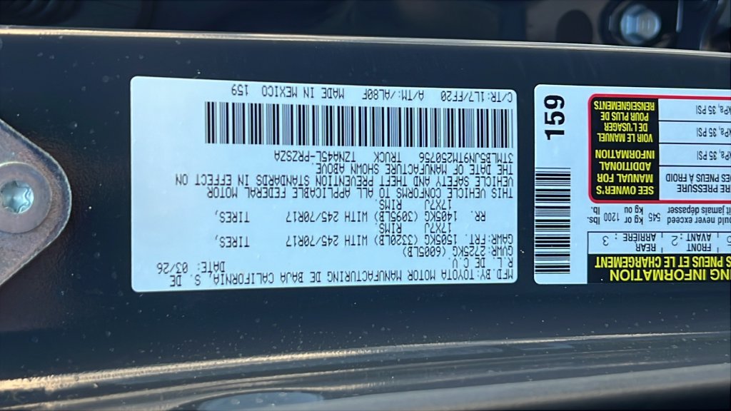 Used 2026 Toyota Tacoma SR5 AWD/4WD image 23