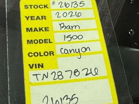 New 2026 RAM 1500 4x4 Crew Cab image 19