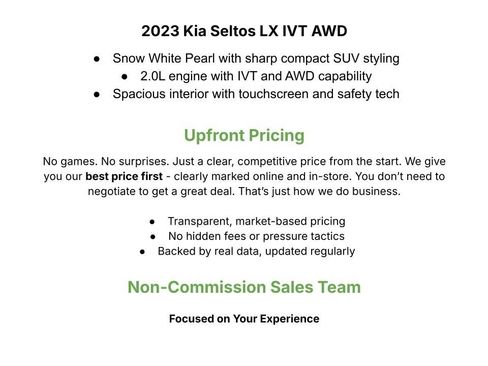 Used 2023 Kia Seltos LX image 3