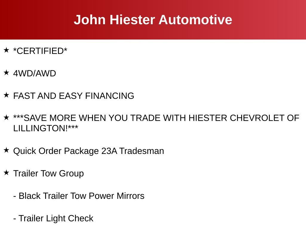 Used 2023 RAM 1500 Tradesman w/ Trailer Tow Group AWD/4WD image 5