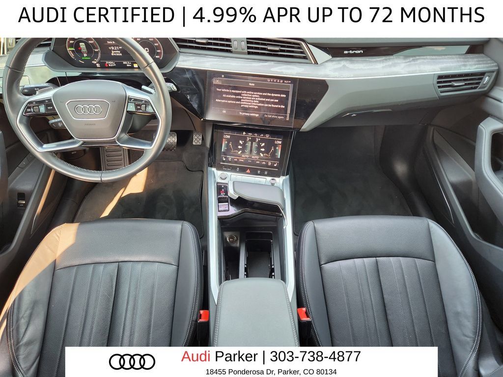 Certified 2024 Audi Q8 e-tron Premium Plus w/ Premium Plus Package AWD/4WD image 9