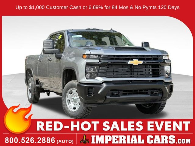 New 2026 Chevrolet Silverado 2500 W/T w/ Snow Plow Prep/Camper Package AWD/4WD image 1
