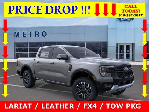 New 2025 Ford Ranger Lariat w/ FX4 Off-Road Package image 1