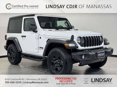 Certified 2025 Jeep Wrangler Sport