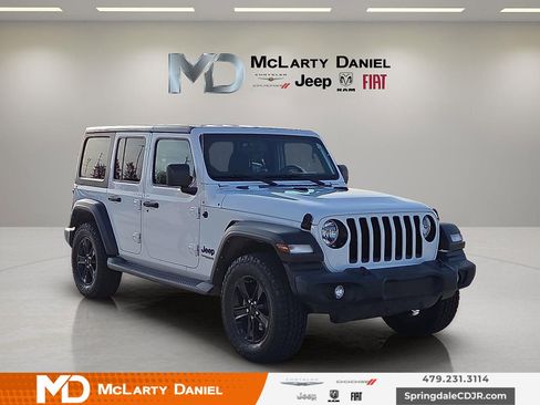 Used 2021 Jeep Wrangler Unlimited Sport image 1