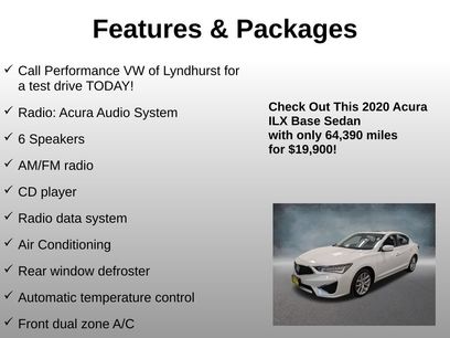 Used 2020 Acura ILX