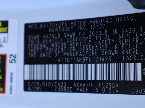 Certified 2023 Toyota Camry SE image 24