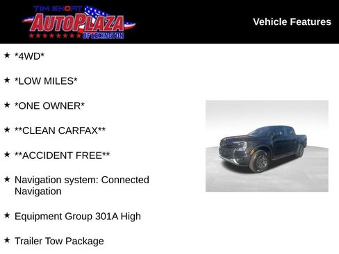 Used 2024 Ford Ranger XLT w/ Equipment Group 301A High image 7