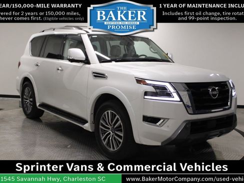 Used 2023 Nissan Armada SL w/ Captain's Chairs Package AWD/4WD image 11