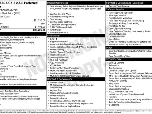 Certified 2025 MAZDA CX-5 AWD 2.5 S w/ Preferred Package image 27