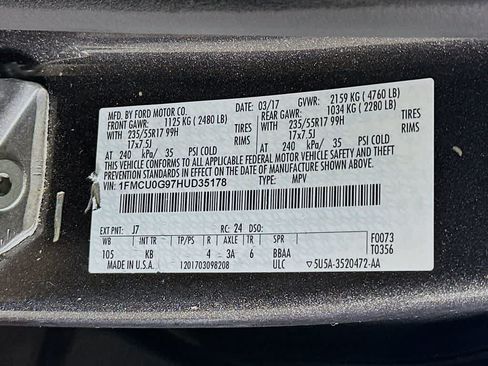 Used 2017 Ford Escape SE FWD image 23