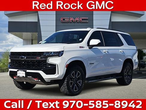 Used 2021 Chevrolet Tahoe Z71 w/ Max Trailering Package AWD/4WD image 1