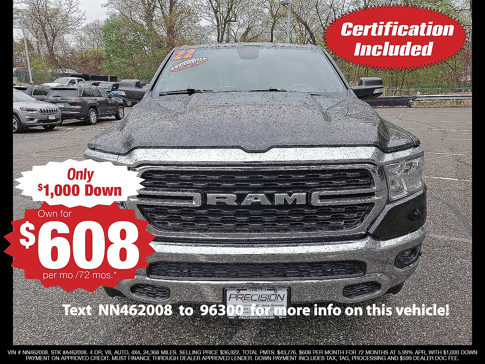 Used 2022 RAM 1500 Big Horn AWD/4WD image 2