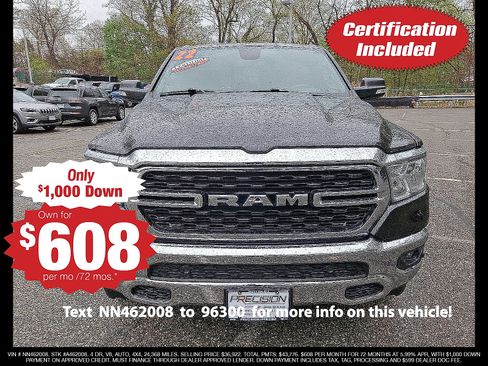 Used 2022 RAM 1500 Big Horn AWD/4WD image 2