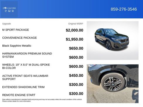Used 2025 BMW X1 xDrive28i w/ M Sport Package AWD/4WD image 5