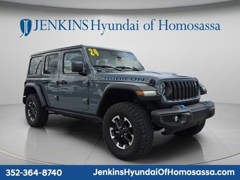 Used 2024 Jeep Wrangler Unlimited Rubicon 4xe AWD/4WD image 1
