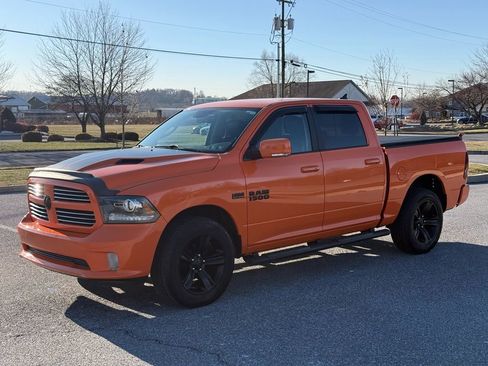 Used 2017 RAM 1500 Sport w/ Ignition Orange Sport Package image 4