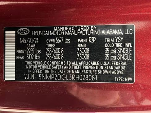 Used 2024 Hyundai Santa Fe SEL AWD/4WD image 29