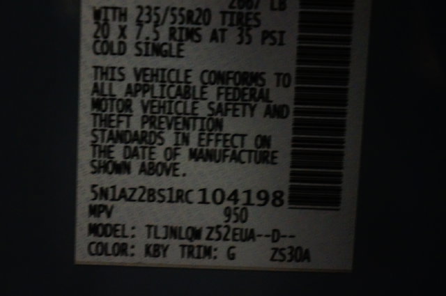 Certified 2024 Nissan Murano SV w/ SV Midnight Edition Package AWD/4WD image 83