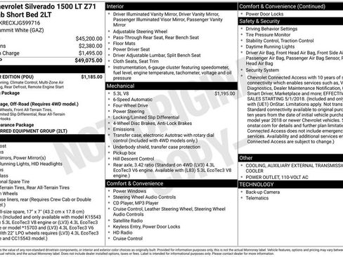 Used 2018 Chevrolet Silverado 1500 LT w/ All Star Edition image 13