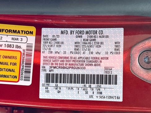 Certified 2023 Ford Bronco Sport Big Bend w/ Convenience Package image 34