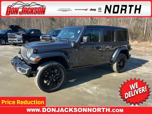 Used 2025 Jeep Wrangler Sahara 4xe w/ Safety Group AWD/4WD image 1