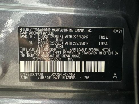 Used 2021 Toyota RAV4 XLE AWD/4WD image 30
