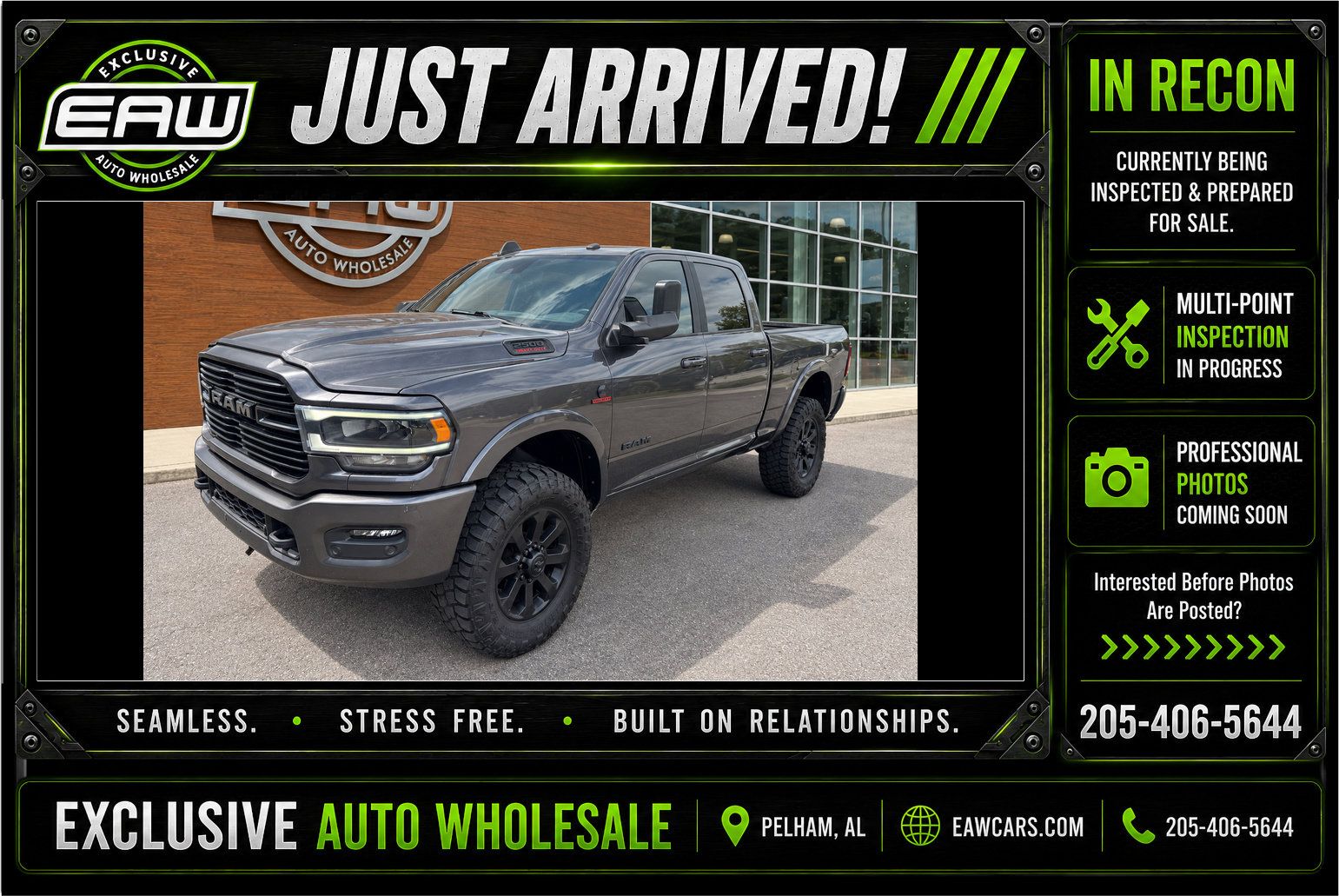 Used 2021 RAM 2500 Laramie AWD/4WD image 1