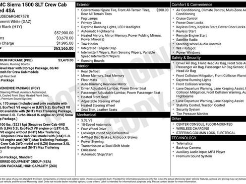 Used 2024 GMC Sierra 1500 SLT w/ SLT Premium Package AWD/4WD image 27