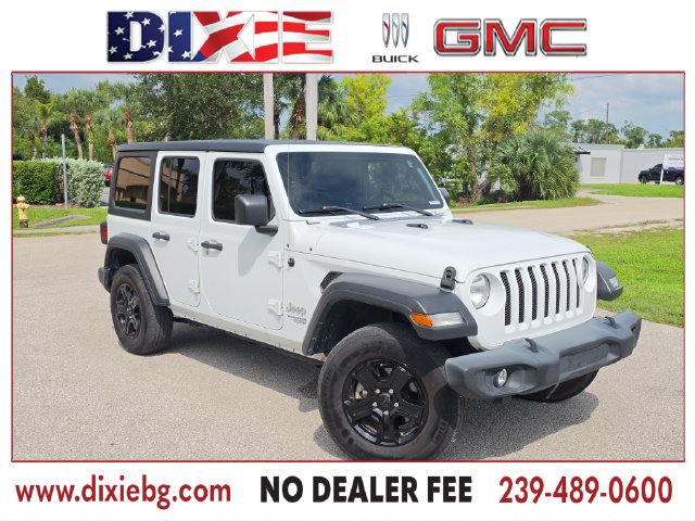 Used 2020 Jeep Wrangler Unlimited Sport S AWD/4WD image 1