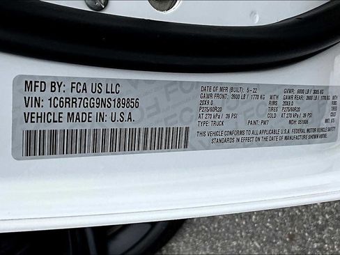 Used 2022 RAM 1500 Classic Warlock w/ Electronics Group image 37