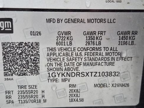Used 2026 Cadillac XT5 Premium Luxury w/ Driver Assist Package AWD/4WD image 27