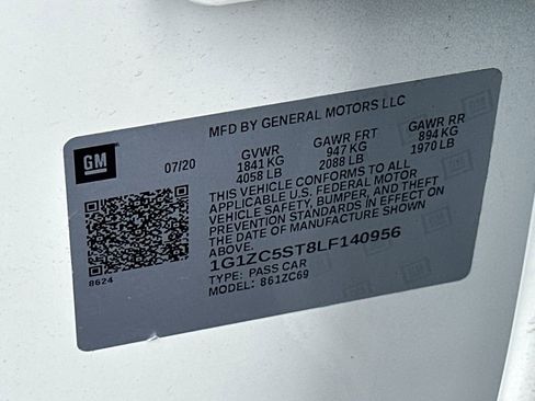 Used 2020 Chevrolet Malibu LS w/ Driver Confidence Package II image 22