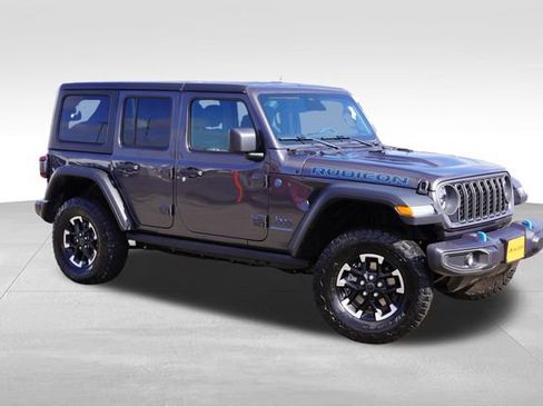 Certified 2025 Jeep Wrangler Unlimited Rubicon 4xe w/ Safety Group AWD/4WD image 2