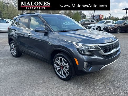 Used 2021 Kia Seltos SX w/ SX Sunroof Package AWD/4WD image 1